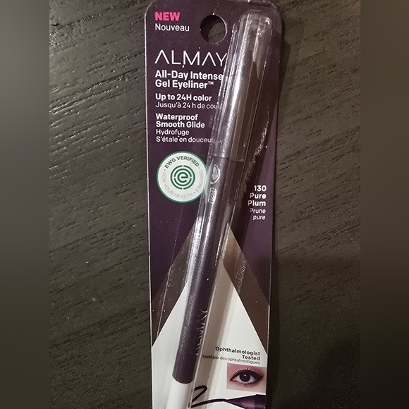 Almay All-Day Intense Gel Eyeliner, Pure Plum 130 New - Picture 3 of 3
